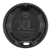 Кришка для паперових стаканів XL-80 чорна 50шт