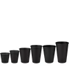Стакан бумажный 110мл однослойный Black Edition 50шт, Размер стакана: 110, Цвет стакана: Черный, Материал: Картон, изображение 3
