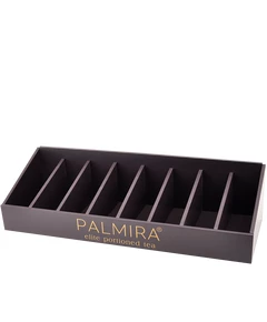 Органайзер для чая PALMIRA 8 секций черный