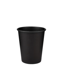 Стакан бумажный 250мл однослойный Black Edition  50шт, Размер стакана: 250, Цвет стакана: Черный, Материал: Картон