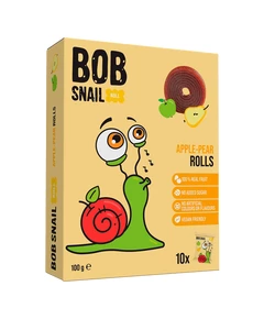 Конфеты Bob Snail Яблоко-груша 10г 10шт