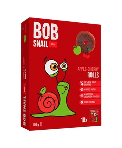 Конфеты Bob Snail Яблоко-вишня 10г 10шт