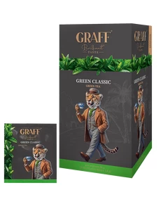 Чай зеленый байховый Green Classic Graff 20шт х 1.8г