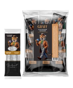 Чай зеленый байховый Green Classic Graff 50шт х 2г