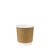 Стакан паперовий 110мл двошаровий крафт Зерно 25шт, Розмір стакана: 110, Колір стакана: Крафт