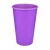 Стакан бумажный 500мл однослойный Lavanda Cup 50шт, Размер стакана: 500, Цвет стакана: Фиолетовый, Материал: Картон