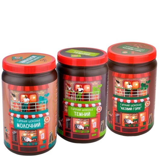 Гарячий шоколад PETROVKA HoReCa - Молочний шоколад 1кг, изображение 3