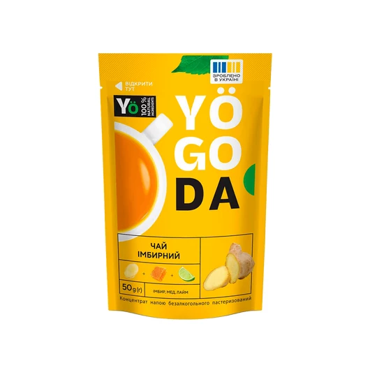 Чай YOGODA концентрат - Імбир 50г