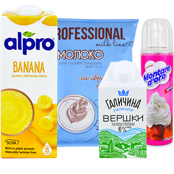 Купить Молоко и Сливки Оптом ≡ PETROVKA HoReCa® | Сухие сливки ...
