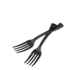 Вилка для фруктов черная 10см 250шт