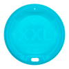 Крышка для бумажных стаканов XXL-90 бирюзовая 50шт, Материал: Пластик, Диаметр крышки, мм: 90, Цвет крышки: Бирюзовый, Инд. упаковка: Нет