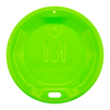 Крышка для бумажных стаканов M-79 салатовая 50шт, Материал: Пластик, Диаметр крышки, мм: 79, Цвет крышки: Салатовый, Инд. упаковка: Нет