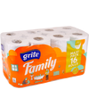 Папір туалетний"Grite Family" 3 шари, 150 аркушів (уп/16шт)