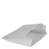 Паперовий пакет білий 140х120х50мм жиростійкий 100шт, изображение 2