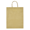 Бумажный пакет с ручками крафт 330х140х420мм, изображение 2