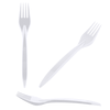 Вилка Премиум прозрачная 18см 100шт, изображение 2