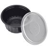 Супник ребристий чорний D-115мм 350мл 50шт, изображение 2