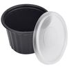 Супник ребристий чорний D-115мм 500мл 50шт, изображение 2