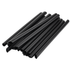 Трубочка для коктейлей BUBBLE TEA Черная 210х10мм 250шт