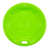 Крышка в инд. упаковке для бумажных стаканов M-79 салатовая 50шт, изображение 2