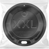 Кришка в інд. упаковці для паперових стаканів XXL-90 чорна 50шт, Матеріал: Пластик, Діаметр кришки, мм: 90, Колір кришки: Чорний, Інд. упаковка: Так