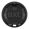 Крышка в инд. упаковке для бумажных стаканов BXL-90 черная 50шт, Материал: Пластик, Диаметр крышки, мм: 90, Цвет крышки: Черный, Инд. упаковка: Есть, изображение 2