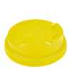 Кришка для паперових стаканів F-70 жовта 50шт, изображение 2
