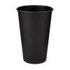 Стакан бумажный 500мл однослойный Black Edition 50шт, Размер стакана: 500, Цвет стакана: Черный, Материал: Картон