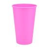 Стакан бумажный 500мл однослойный BUBBLEGUM 50шт, Размер стакана: 500, Цвет стакана: Розовый