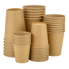 Стакан паперовий 110мл одношаровий крафт 85шт, Розмір стакана: 110, Колір стакана: Крафт, изображение 2