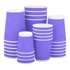 Стакан паперовий 250мл євро гофрований світло-фіолетовий 30шт, Розмір стакана: 250 Євро, Колір стакана: Фіолетовий, Матеріал: Картон, изображение 2