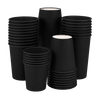 Стакан паперовий 175мл одношаровий Black in Black 50шт, Розмір стакана: 175, Колір стакана: Чорний, изображение 2