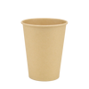 Стакан бумажный 400мл однослойный Бамбук 50шт, Размер стакана: 400, Цвет стакана: Крафт