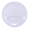 Крышка для бумажных стаканов F-80 белая 50шт, Материал: Пластик, Диаметр крышки, мм: 80, Цвет крышки: Белый, Инд. упаковка: Нет