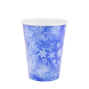 Стакан паперовий 400мл одношаровий SoftFeel Winter blue 25шт, Розмір стакана: 400, Колір стакана: З зображенням, Матеріал: Картон