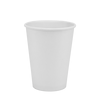 Стакан паперовий 400мл одношаровий білий 50шт, Розмір стакана: 400, Колір стакана: Білий, Матеріал: Картон