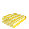 Паперовий пакет Жовті смужки жиростійкий 160х120х50мм 100шт, изображение 3