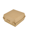 Упаковка для бургера крафт 117х117х70мм 25шт, изображение 2