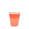 Стакан бумажный 175мл однослойный BIO Orange 50шт, Размер стакана: 175, Цвет стакана: С рисунком, Материал: Картон