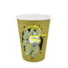 Стакан паперовий 400мл одношаровий Посейдон 50шт, Розмір стакана: 400, Колір стакана: З зображенням, Матеріал: Картон