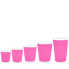 Стакан паперовий 400мл гофрований рожевий BUBBLEGUM 15шт, Розмір стакана: 400, Колір стакана: Рожевий, Матеріал: Картон, изображение 3