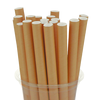 Паперова трубочка для коктейлів BUBBLE TEA Крафтова 197х10мм 100шт, изображение 2