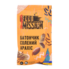 Батончик Food Mission Соленый Арахис 40г