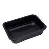 Контейнер чорний 187×137×48 мм 750 мл 50 шт