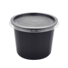 Супник черный D-110мм 500мл 50шт, изображение 2