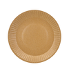 Тарелка картонная крафт ламинированная 180мм 50шт, изображение 2