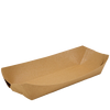 Тарілка-човник крафт з ламінацією 270х110х47 мм 100шт