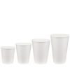 Стакан паперовий 400мл двошаровий White 25шт, Розмір стакана: 400, Колір стакана: Білий, Матеріал: Картон, изображение 3