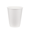 Стакан паперовий 400мл двошаровий White 25шт, Розмір стакана: 400, Колір стакана: Білий, Матеріал: Картон