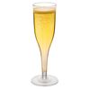 Келих для шампанського склоподібний прозорий 120мл 8шт